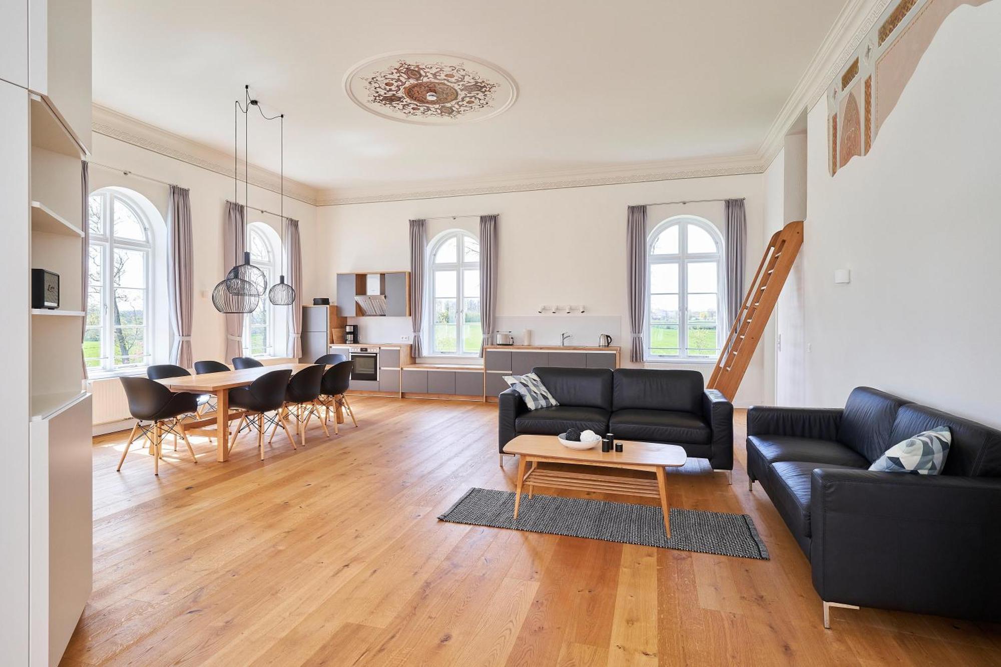 Ferienwohnungen Herrenhaus Gut Oestergaard Steinberg  Eksteriør bilde